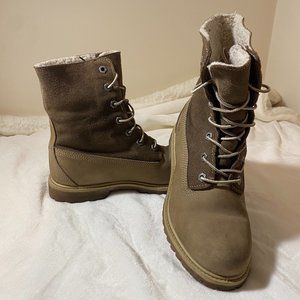 Womens Timberland Teddy Fleece Fold Down Boots